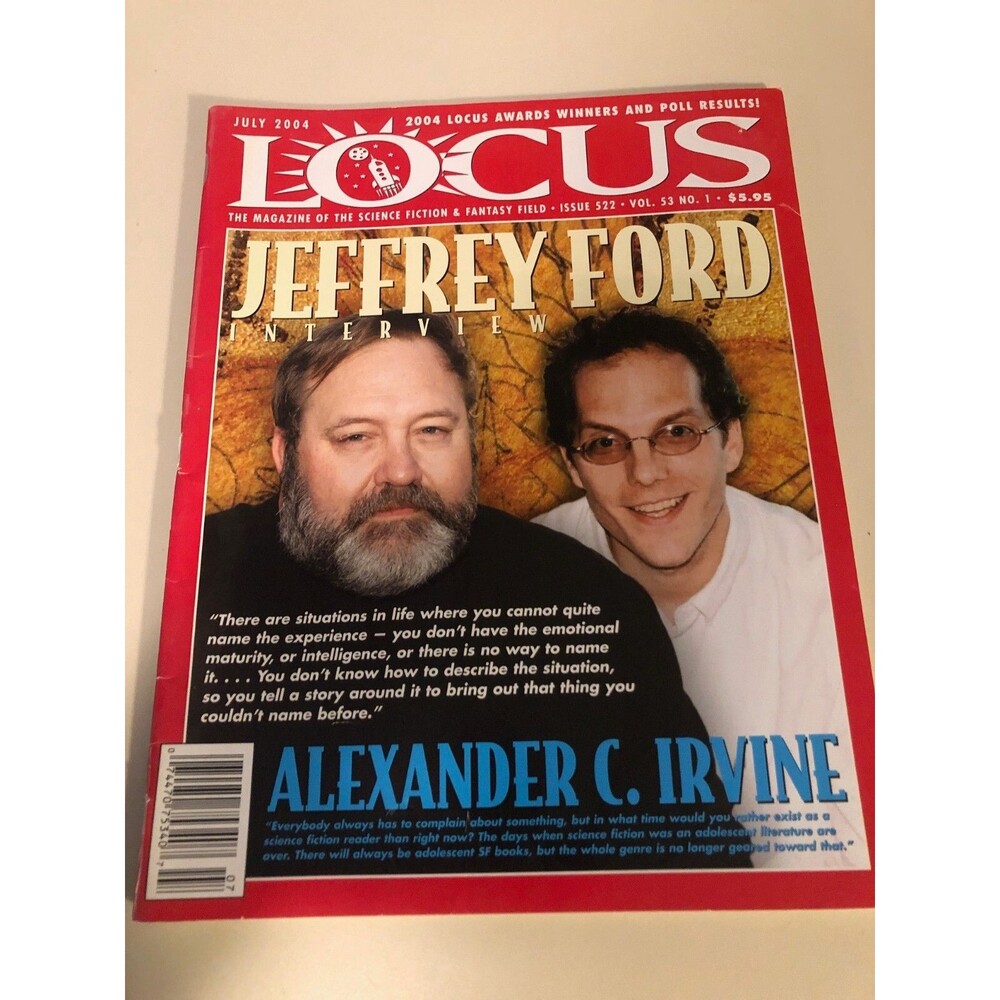 LOCUS Magazine Science Fiction‎ & Fantasy July 2004 Issue 522 Vol 53 No 1